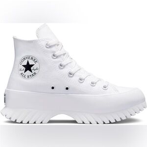 CONVERSE Chuck Taylor All Star Lugged 2.0 White/Egret/Black Unisex SZ 6.5/8.5